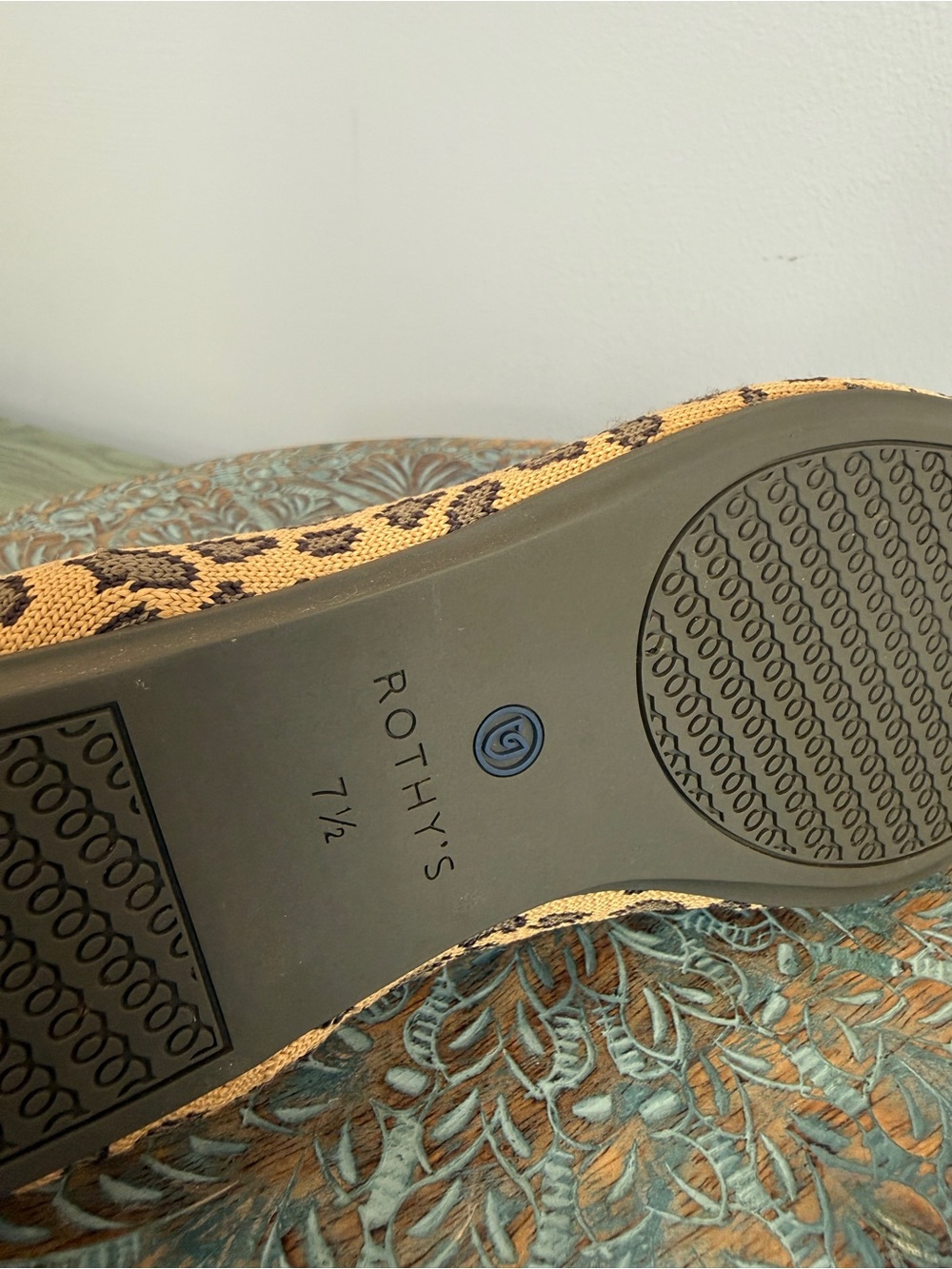 Rothy’s The Loafer Leopard Print size 7.5 - Picture 9 of 13
